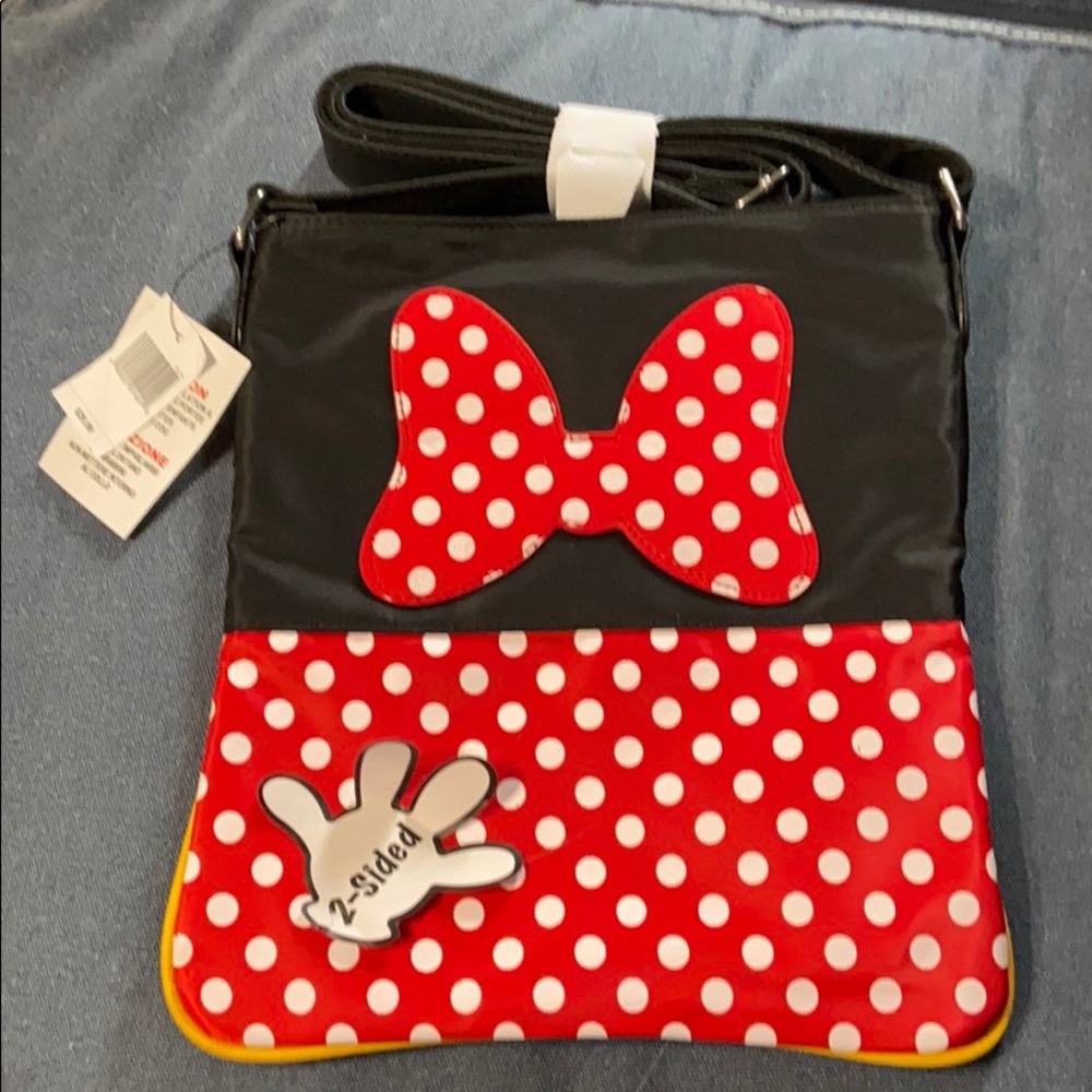 Disney 2 sided Mickey/Minnie Crossbody